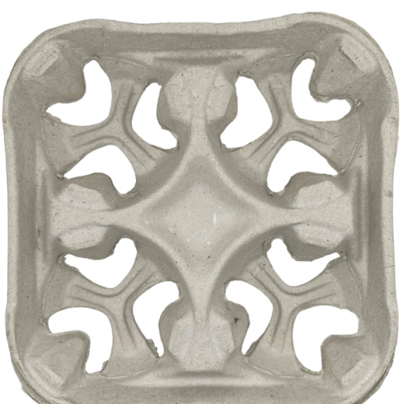 4 Cup Greenspirit Carrier Pulp Tray - (4x55's) (220's) 4 Cup Greenspirit Carrier Pulp Tray - (4x55's) (220's)