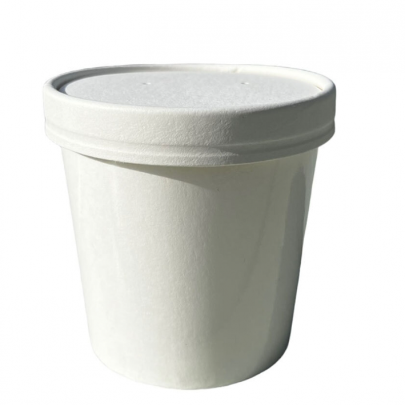 8/12oz Spiritpak Soup - Paper Lid (20x25's) 8/12oz Spiritpak Soup - Paper Lid (20x25's)