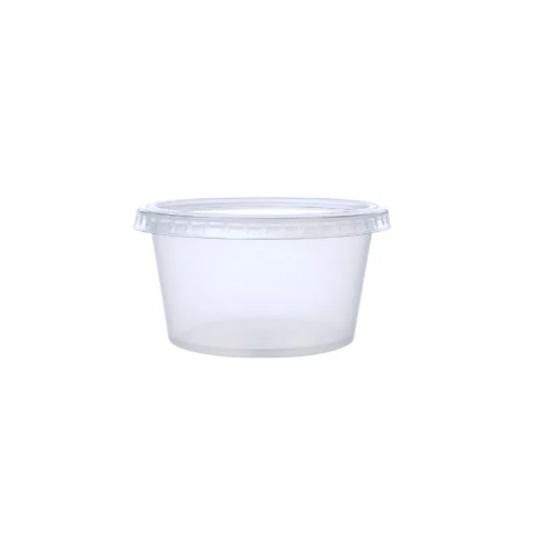 4oz PP Clear Portion Pot (25x100s) 4oz PP Clear Portion Pot (25x100s)