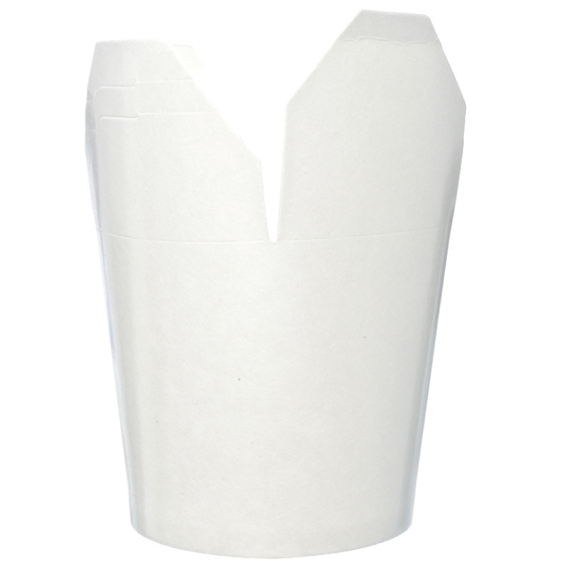 16oz Spiritpak White Noodle Box (10x50) 16oz Spiritpak White Noodle Box (10x50)