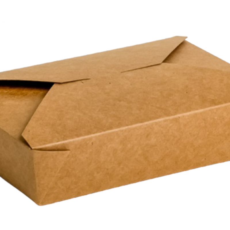 No.2 Kraft Biobox Containers (49oz) (4x50's)