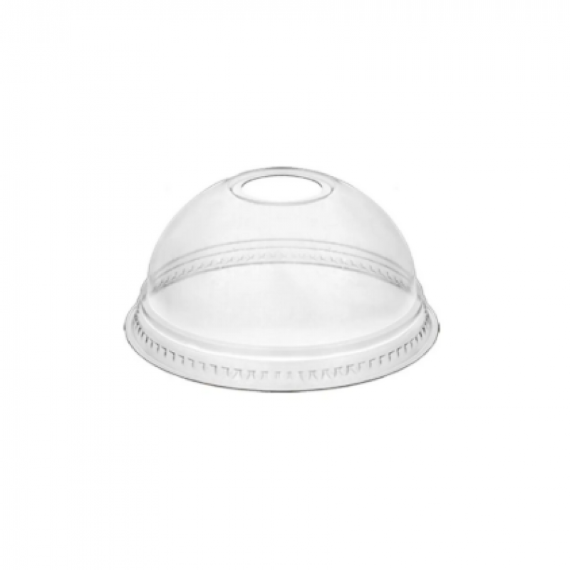 95mm Clear Greenspirit rPET Dome Lid S/Slot (JC2) (16x50) 95mm Clear Greenspirit rPET Dome Lid S/Slot (JC2) (16x50)