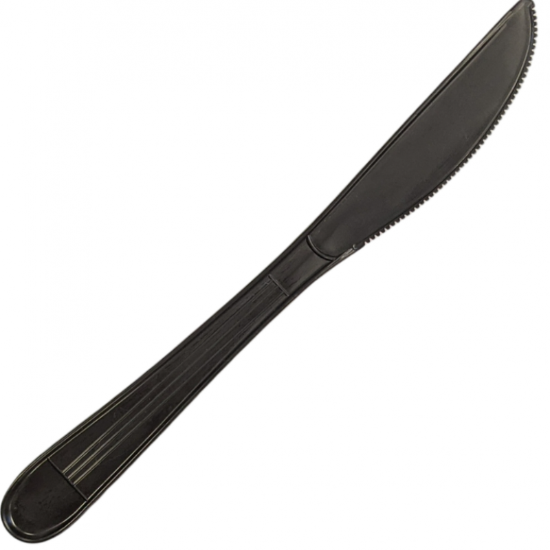 Greenspirit Black Reusable HD PP Knife - 20 x 50's Greenspirit Black Reusable HD PP Knife - 20 x 50's