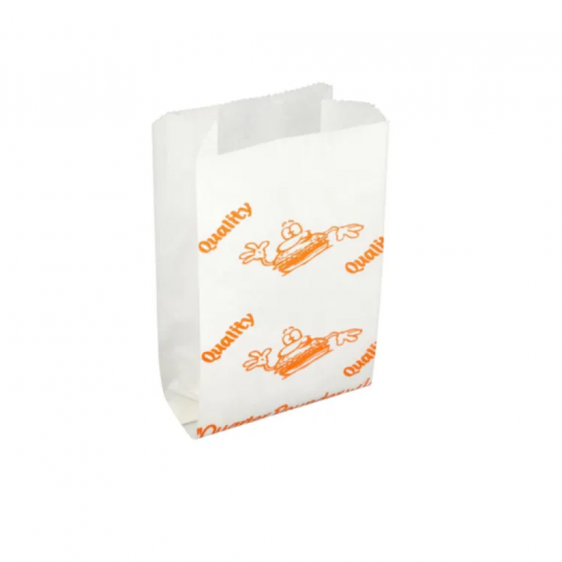 Burger Bag Quarter Pounder 5x8x9 inch (1000) Burger Bag Quarter Pounder 5x8x9 inch (1000)