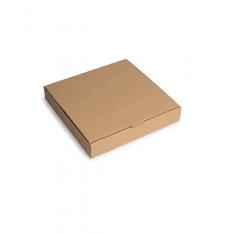 7 inch Kraft corrugated pizza box (100) 7 inch Kraft corrugated pizza box (100)
