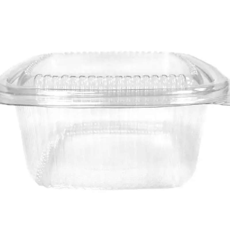 750cc Square hinged salad container (9x50) 750cc Square hinged salad container (9x50)