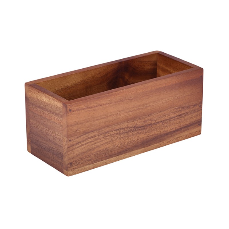 Acacia Wood Table Caddy 23 x 10 x 10cm Acacia Wood Table Caddy 23 x 10 x 10cm