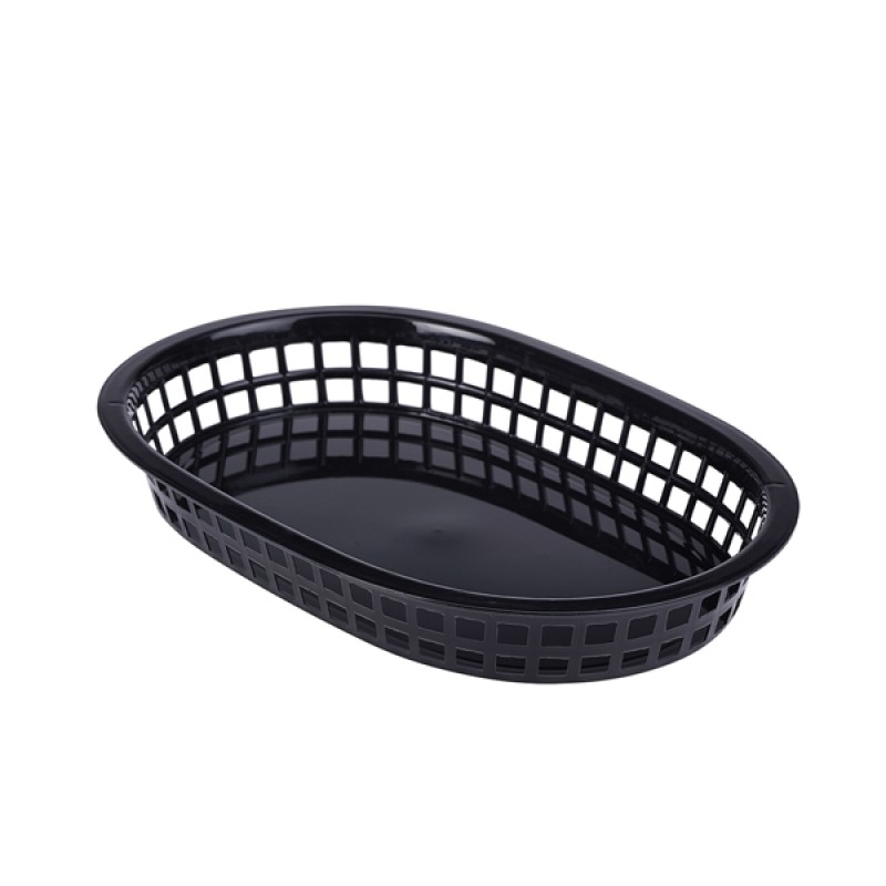 Fast Food Basket Black 27.5 x 17.5cm Fast Food Basket Black 27.5 x 17.5cm