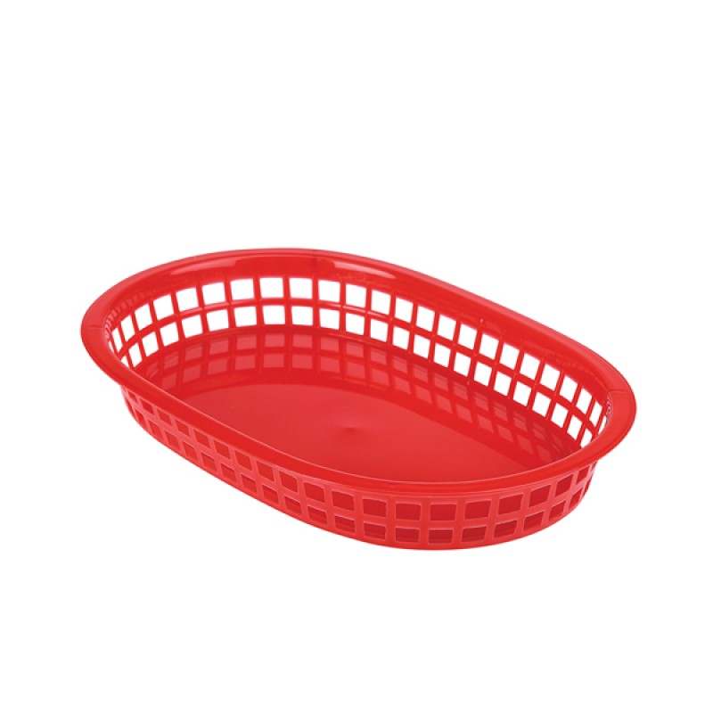 Fast Food Basket Red 27.5 x 17.5cm Fast Food Basket Red 27.5 x 17.5cm