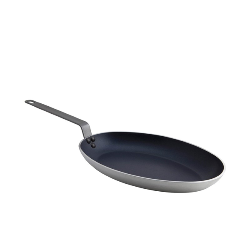Non Stick Teflon Aluminium Oval Fish Pan 36cm Non Stick Teflon Aluminium Oval Fish Pan 36cm