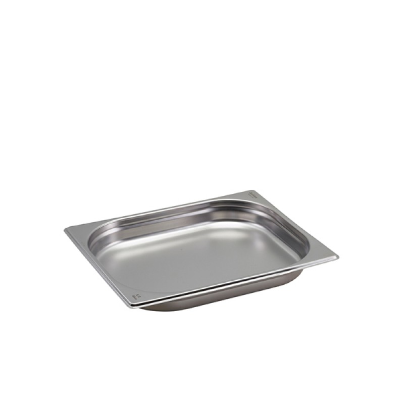 St/St Gastronorm Pan 1/2 - 40mm Deep St/St Gastronorm Pan 1/2 - 40mm Deep