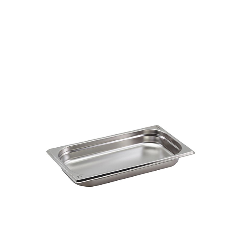 St/St Gastronorm Pan 1/3 - 40mm Deep St/St Gastronorm Pan 1/3 - 40mm Deep