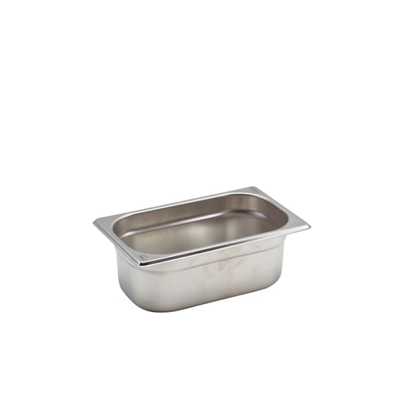 St/St Gastronorm Pan 1/4 - 100mm Deep St/St Gastronorm Pan 1/4 - 100mm Deep