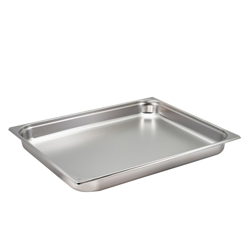 St/St Gastronorm Pan 2/1 - 65mm Deep St/St Gastronorm Pan 2/1 - 65mm Deep