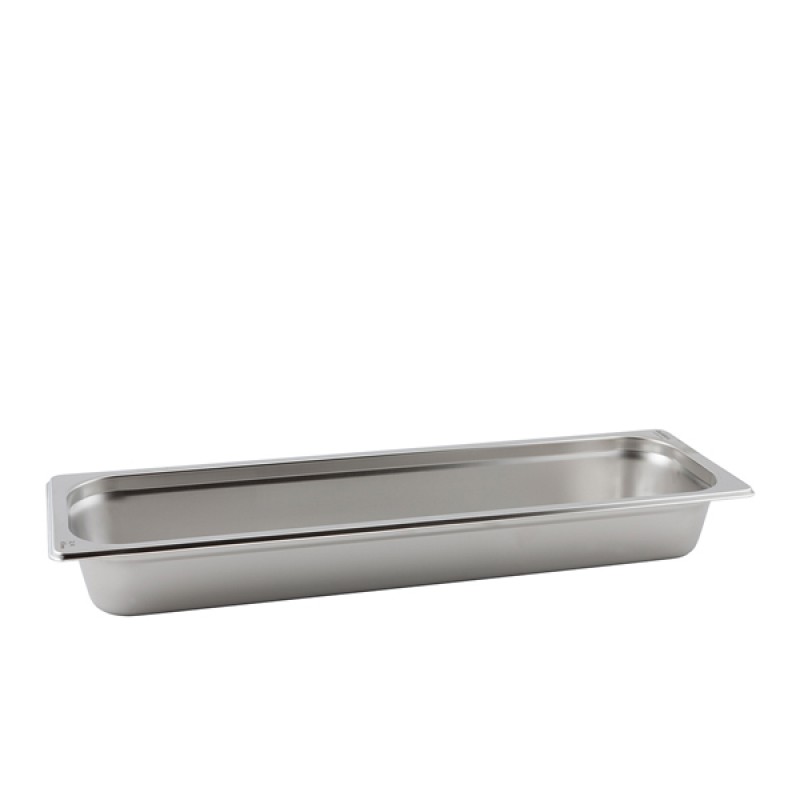 St/St Gastronorm Pan 2/4 - 65mm Deep St/St Gastronorm Pan 2/4 - 65mm Deep