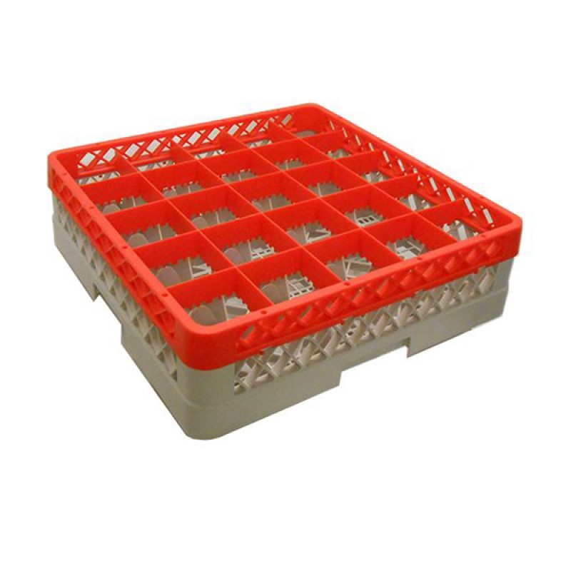 Genware 25 Comp Glass Rack With 1 Extender Genware 25 Comp Glass Rack With 1 Extender