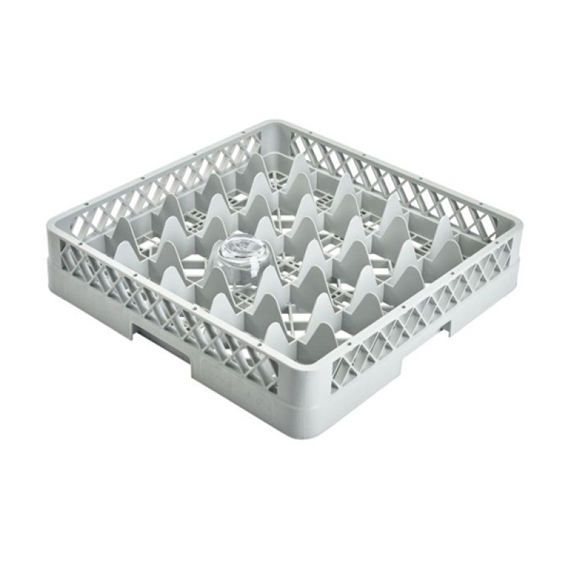 Genware 25 Compartment Glass Rack Genware 25 Compartment Glass Rack