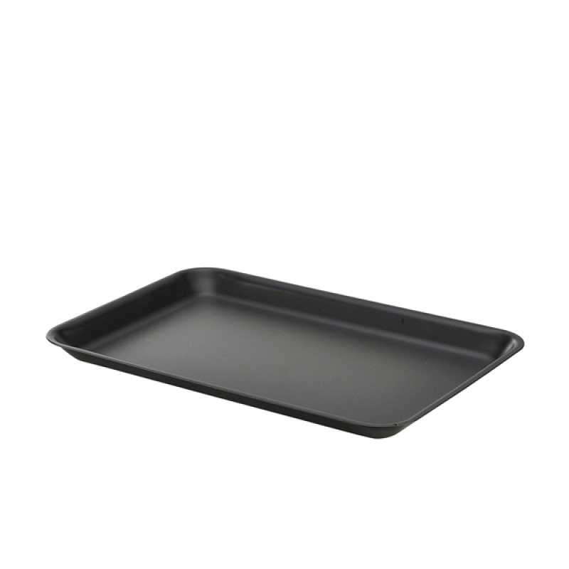 Galvanised Steel Tray 31.5x21.5x2cm Matt Black Galvanised Steel Tray 31.5x21.5x2cm Matt Black