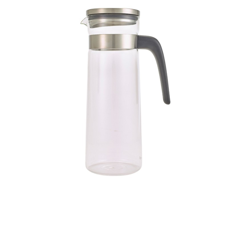 Glass Water Jug With Stainless Steel Lid 1.5L/52.5oz Glass Water Jug With Stainless Steel Lid 1.5L/52.5oz