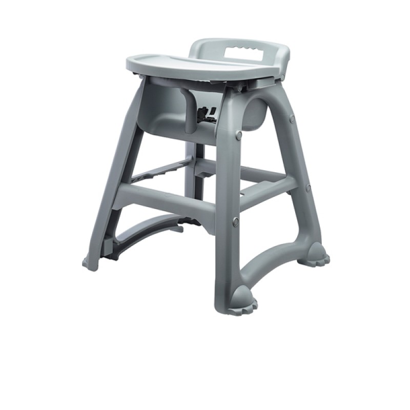 GenWare Grey PP Stackable High Chair GenWare Grey PP Stackable High Chair