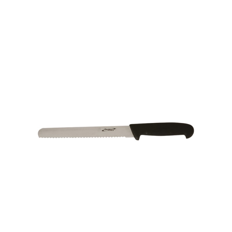 Genware 8'' Bread Knife White (Serrated) Genware 8'' Bread Knife White (Serrated)