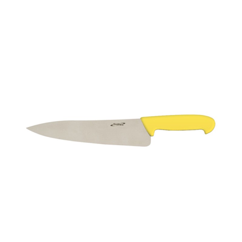 Genware 10'' Chef Knife Yellow Genware 10'' Chef Knife Yellow
