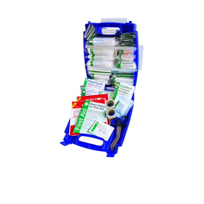 Blue Evolution Plus Catering First Aid Kit BS8599, Small Blue Evolution Plus Catering First Aid Kit BS8599, Small