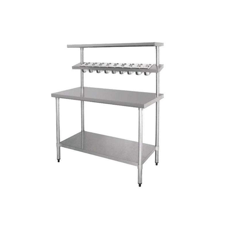 Atlas Work Station w/ Gastronorm Rack (W)1200 x (D)600 x (H) Atlas Work Station w/ Gastronorm Rack (W)1200 x (D)600 x (H)