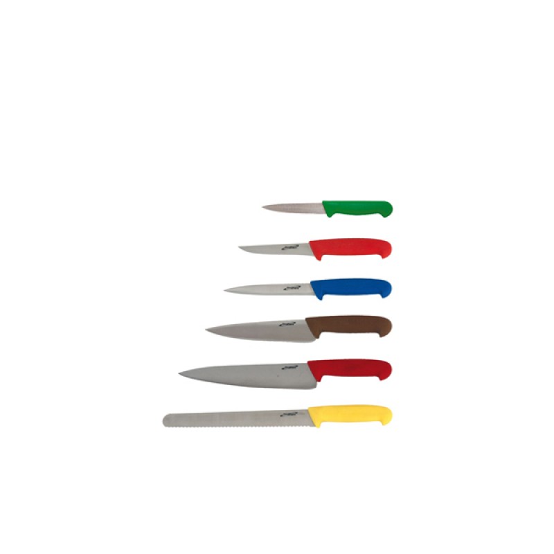 6 Piece Colour Coded Knife Set + Knife Wallet 6 Piece Colour Coded Knife Set + Knife Wallet
