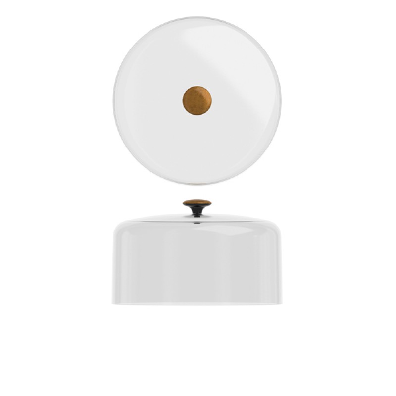 Clear PC Dome Lid With Copper Handle 26.5 x 16.2cm Clear PC Dome Lid With Copper Handle 26.5 x 16.2cm