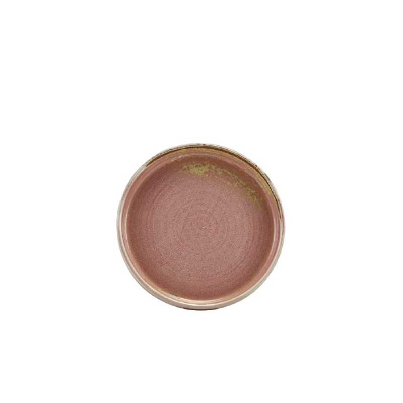 Terra Porcelain Rose Low Presentation Plate 14cm Terra Porcelain Rose Low Presentation Plate 14cm