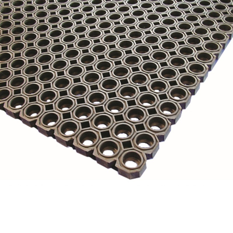 Black Rubber Kitchen Mat 100 x 150 x 2.3cm Black Rubber Kitchen Mat 100 x 150 x 2.3cm