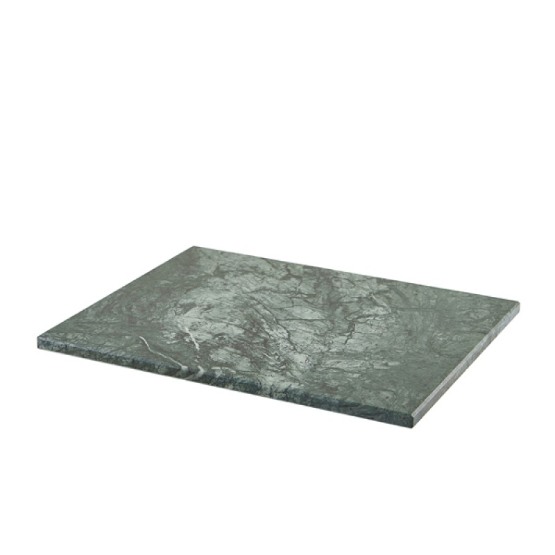 GenWare Green Marble Platter 32 x 26cm GN 1/2 GenWare Green Marble Platter 32 x 26cm GN 1/2
