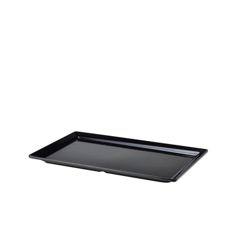 Black Melamine Platter GN 1/1 Size 53 X 32cm Black Melamine Platter GN 1/1 Size 53 X 32cm