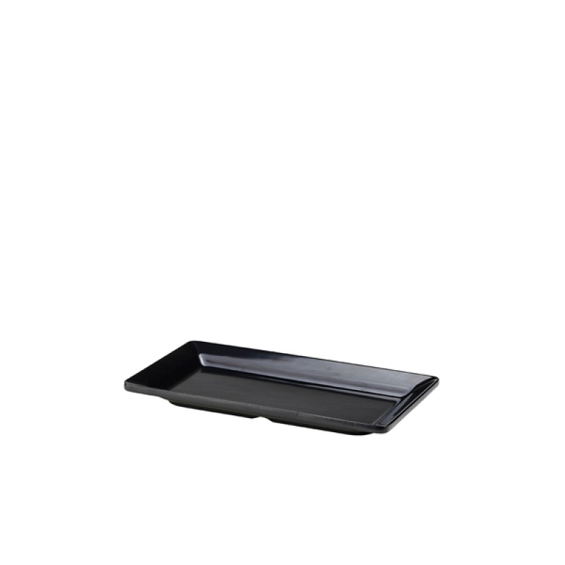 Black Melamine Platter GN 1/3 Size 32X17.5cm Black Melamine Platter GN 1/3 Size 32X17.5cm