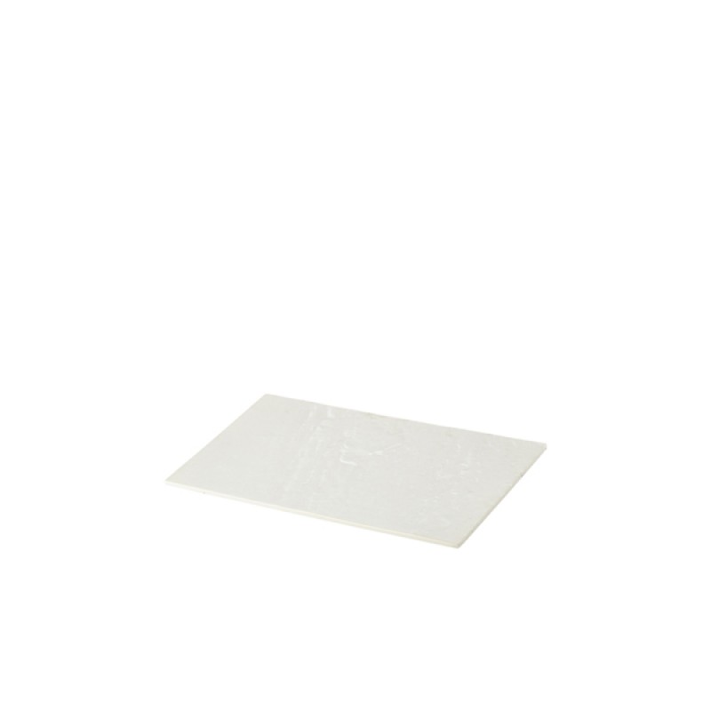 White Slate Melamine Platter GN 1/3 32.5x17.5cm White Slate Melamine Platter GN 1/3 32.5x17.5cm