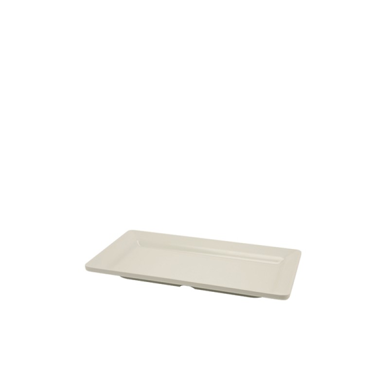 White Melamine Platter GN 1/3 Size 32X17.5cm White Melamine Platter GN 1/3 Size 32X17.5cm