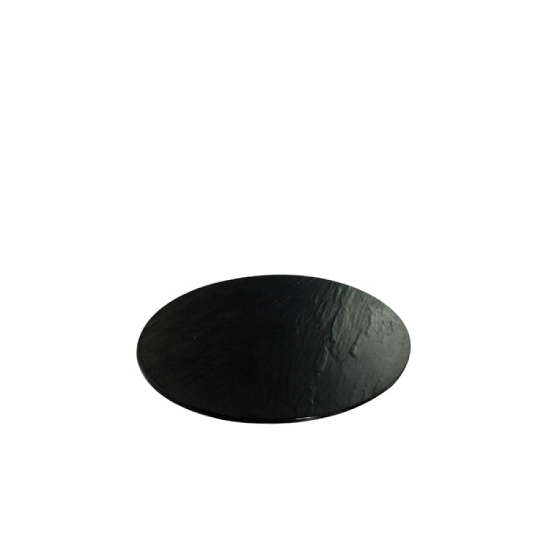 Slate/Granite Reversible Platter 33cm Round Slate/Granite Reversible Platter 33cm Round