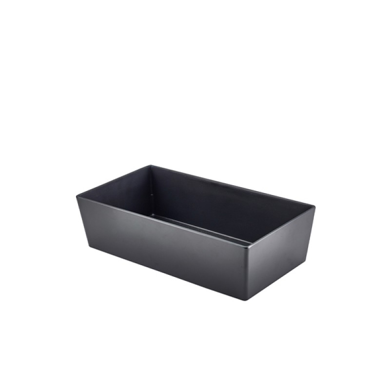 GenWare Matt Black Melamine Buffet Box GN1/3 GenWare Matt Black Melamine Buffet Box GN1/3