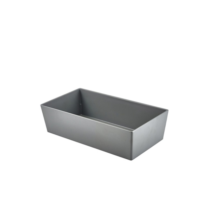 GenWare Matt Grey Melamine Buffet Box GN1/3 GenWare Matt Grey Melamine Buffet Box GN1/3