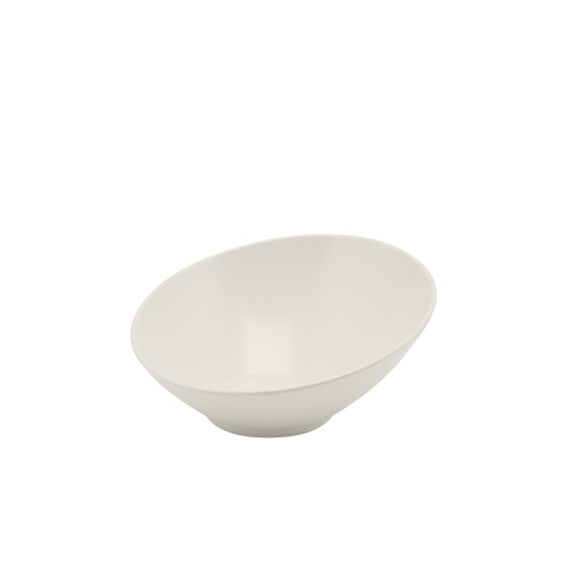 Black Melamine Slanted Buffet Bowl 30 x 29 x 13cm Black Melamine Slanted Buffet Bowl 30 x 29 x 13cm