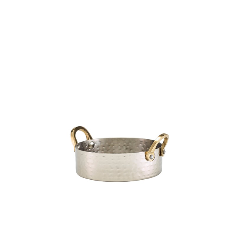 Mini Hammered Copper Plated Casserole Dish 12 x 3.5cm Mini Hammered Copper Plated Casserole Dish 12 x 3.5cm