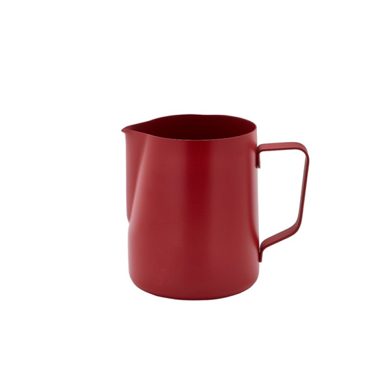 Non-Stick Red Milk Jug 600ml/20oz Non-Stick Red Milk Jug 600ml/20oz
