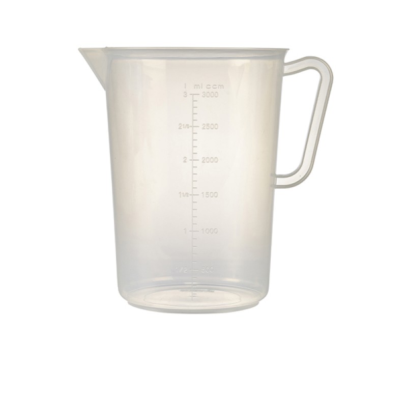 Polypropylene Measuring Jug 3L Polypropylene Measuring Jug 3L