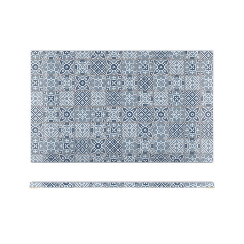 Blue Marrakesh Melamine GN1/1 Slab 53 x 32.5cm Blue Marrakesh Melamine GN1/1 Slab 53 x 32.5cm