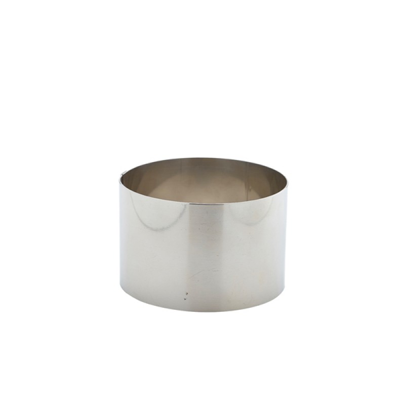 Stainless Steel Mousse Ring 9x6cm Stainless Steel Mousse Ring 9x6cm