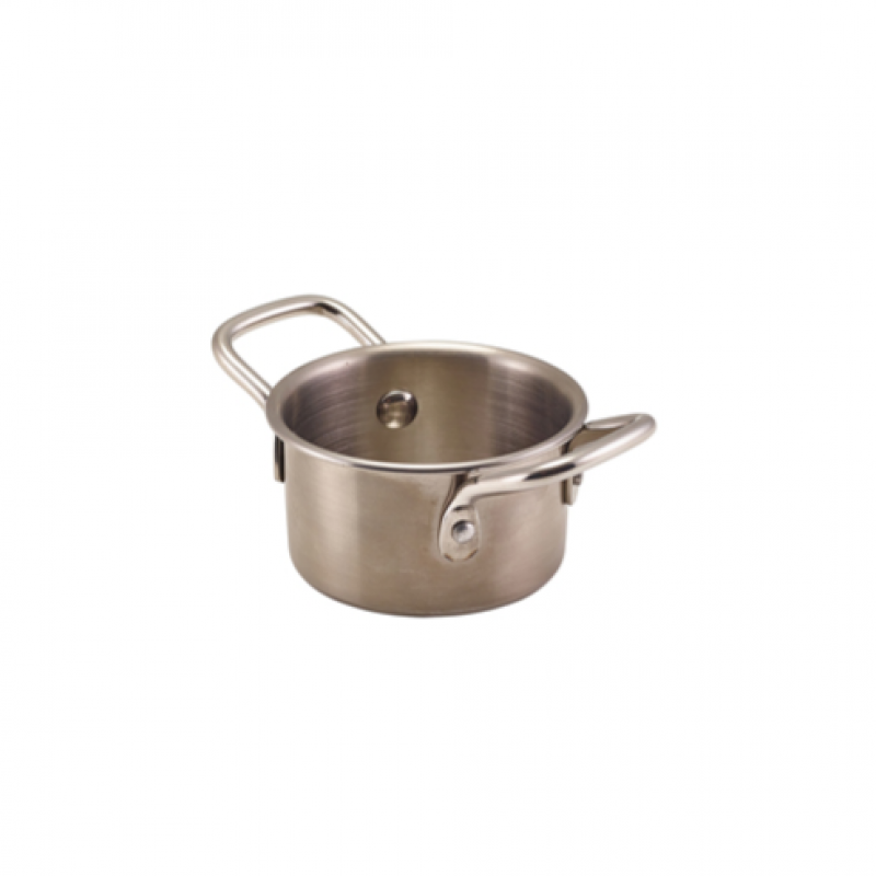 GenWare Mini Stainless Steel Casserole Dish 8.6 x 4.7cm