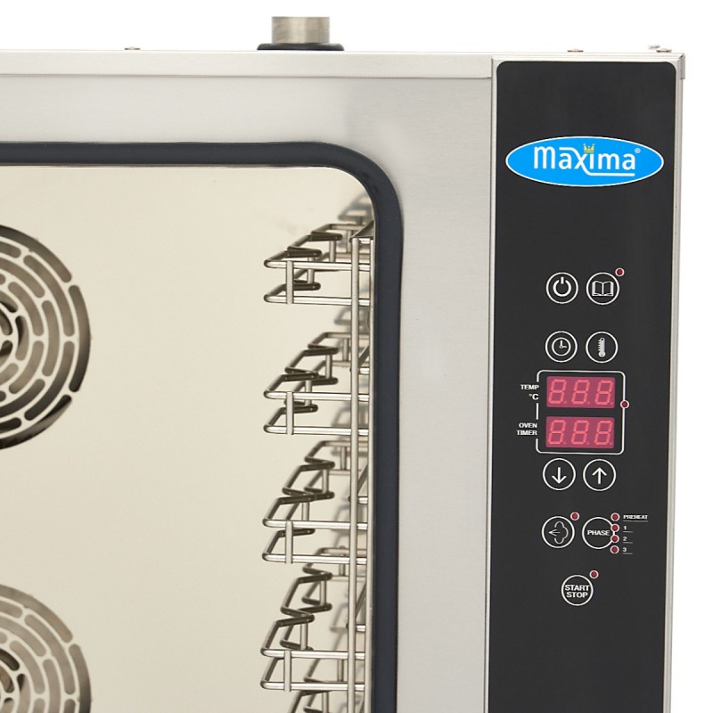 Combi Steam Oven - Fits 10 Trays (1/1 GN / 60 x 40cm) - Digi Combi Steam Oven - Fits 10 Trays (1/1 GN / 60 x 40cm) - Digi