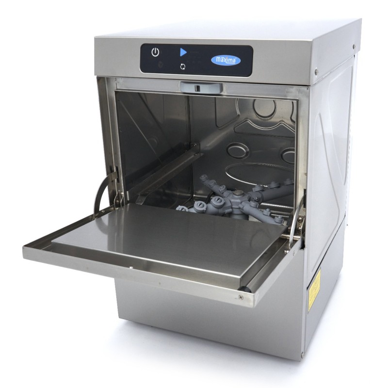 Glass Washer - 35 x 35cm - with Rinse Aid Pump - Digital Dis Glass Washer - 35 x 35cm - with Rinse Aid Pump - Digital Dis