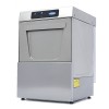 Glass Washer - 35 x 35cm - with Drain, Rinse Aid and Soap Pu